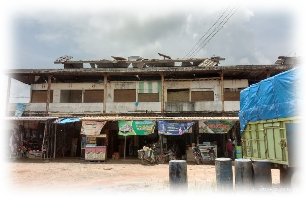 Kondisi Pasar Senin KTM
