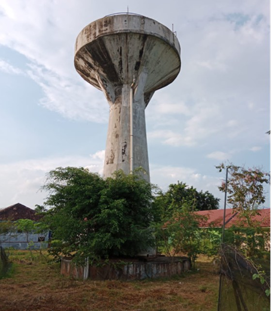 Menara air kawasan transmigrasi